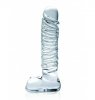 Icicles szklane dildo - No. 63 sztuczny penis (przezroczysty) Icicles szklane dildo - No. 63 sztuczny penis (przezroczysty)